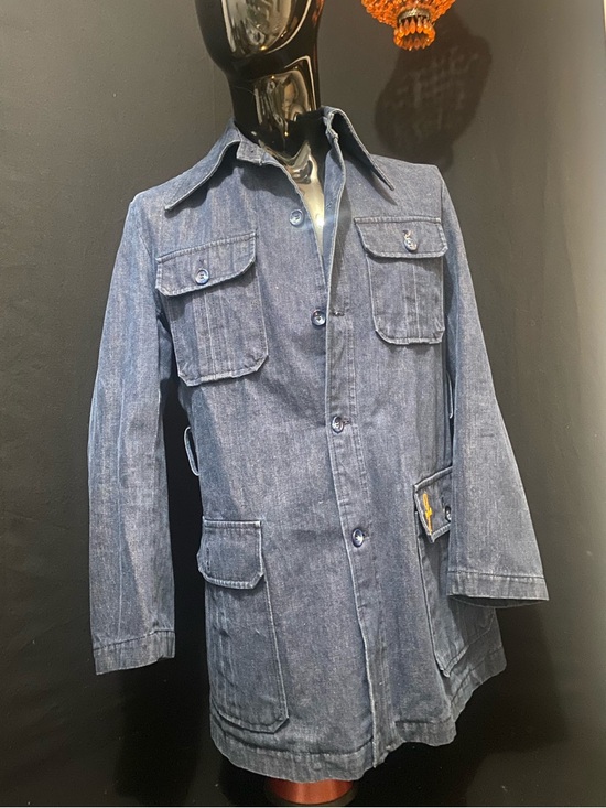 Other - Men's Denim Field Jacket - Blue